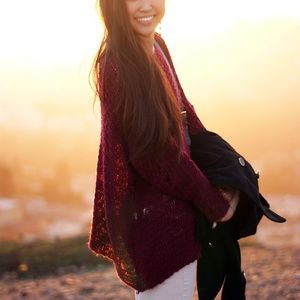 Fall Knit Distressed Oversized Sweater